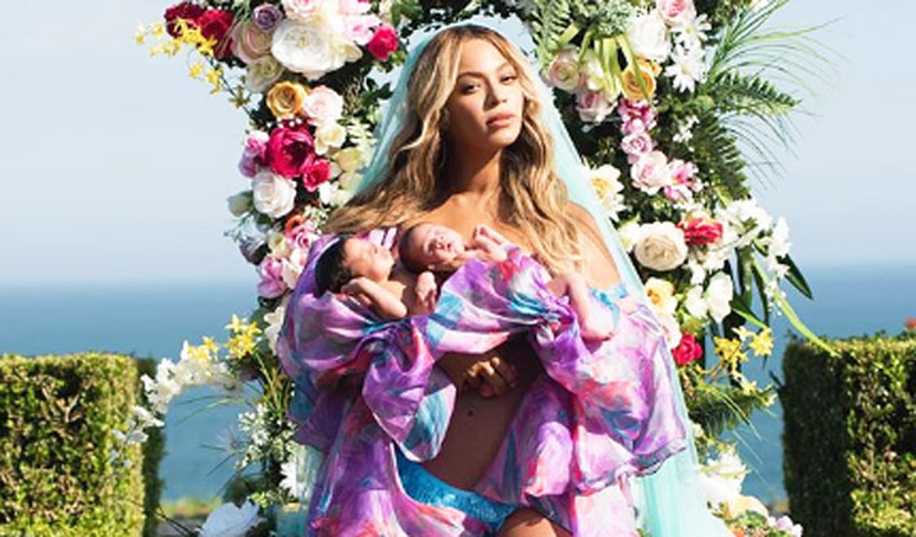 Beyonce'nin Sır Gibi Sakladığı İkiz Bebeklerinin Fotoğrafı Basına Sızdırıldı!