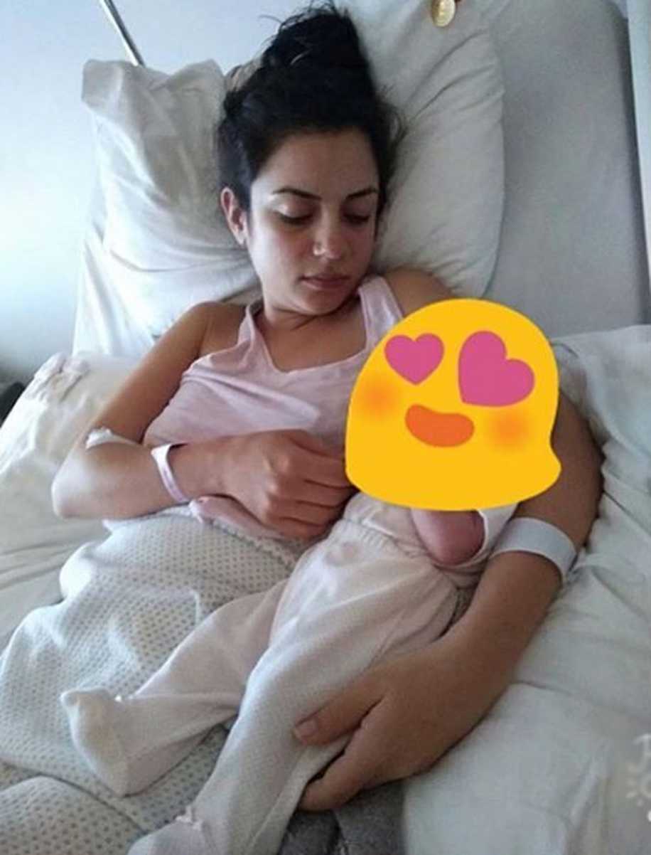 Nur Erkoç Doğum Yaptı! İşte Bebeğin İlk Fotoğrafları