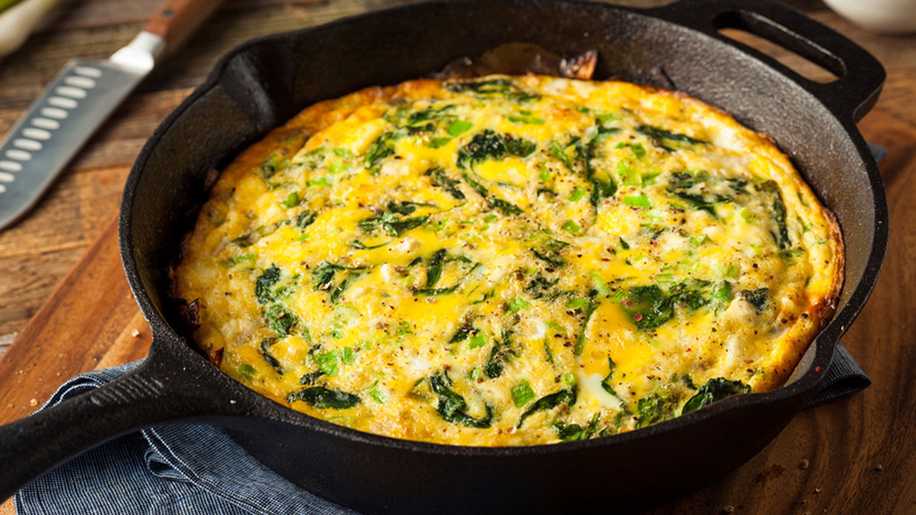 Bebekler İçin Ispanaklı Omlet Tarifi (8 Ay ve Üzeri)