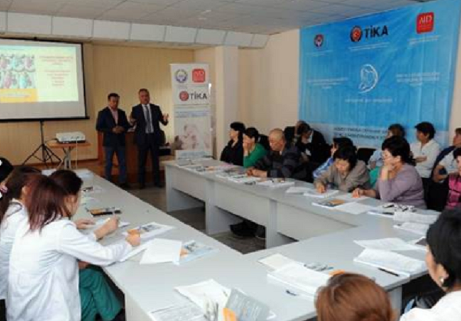 İşitme Tarama Testi İçin Türkiye'den Kırgızistan'a Destek